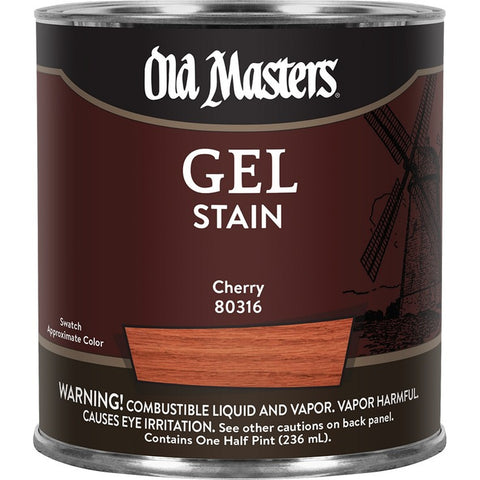 Old Masters 80316 1/2pt Cherry Gel Stain-1PK LANC-19086