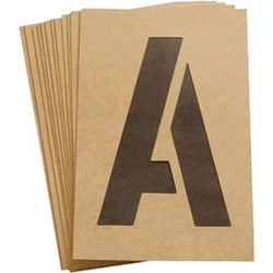 Hy-Ko ST-6 6 Number Letter & Symbol Stencils-1PK LANC-190990