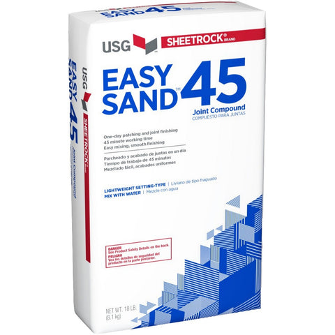 USG 384210060 18Lb Bag Easy Sand 45 Min Joint Compound Powder-1PK LANC-19816