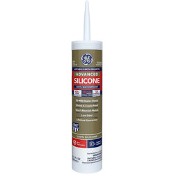 GE GE5040 10.1oz Clear Kitchen & Bath Silicone II Sealant (2812562)-12PK LANC-20071