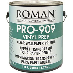 Roman PRO-909 1gal Vinyl Prep Clear Wallpaper Primer-1PK