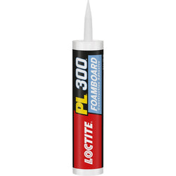 Loctite 1421941 10oz PL300 Foam Board Adhesive Latex VOC-12PK LANC-203399