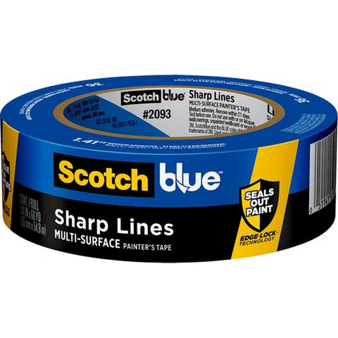 3M 2093-36NC 1.41 x 60 yd (36mm) ScotchBlue Sharp Lines Painters Tape-1PK LANC-203966