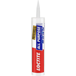 Loctite 2154751 10oz White 2 In 1 All Purpose Paintable Adhesive Caulk-12PK LANC-204532