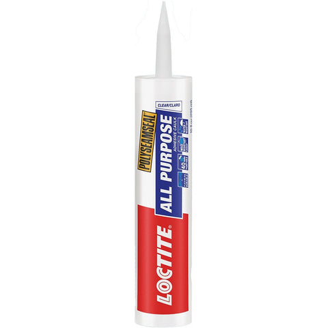 Loctite 1936462 10oz Clear 2 In 1 All Purpose Paintable Adhesive Caulk 12pk New Polyseamseal 2154740 LANC-204533