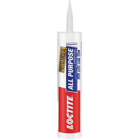 Loctite 1936542 10oz Almond 2 In 1 All Purpose Paintable Adhesive Caulk 12pk New Polyseamseal 2137996 LANC-204534