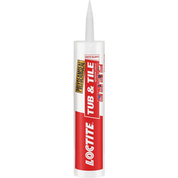 Loctite 2154739 10oz White 2 In 1 Paintable Tub And Tile Sealant-12PK LANC-204538