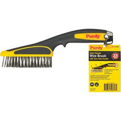 Purdy 140910100 11 Stainless Steel Wire Brush Short Handle w/Hammerhead End-1PK LANC-205065