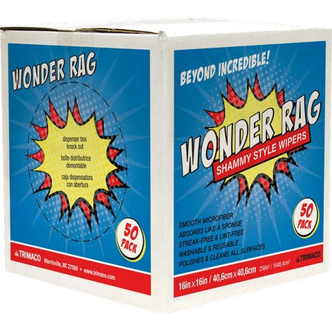Trimaco 83650 Wonder Rags Box 50Pk LANC-205627