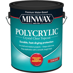 Minwax 15555 1gal Gloss Polycrylic-1PK LANC-205