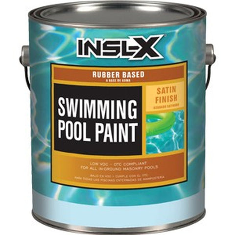 Insl-X RP2710092-01 1gal White Pool Paint Rubber Based 340 VOC-1PK LANC-206317