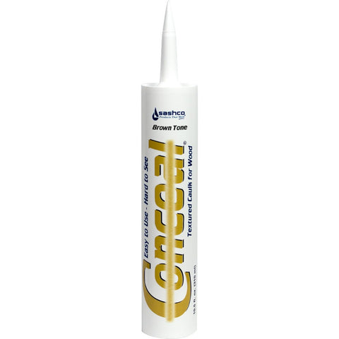 Sashco 46030 10.5 oz. Golden Mesa Conceal Textured Caulk Brown Tone-12PK LANC-206520