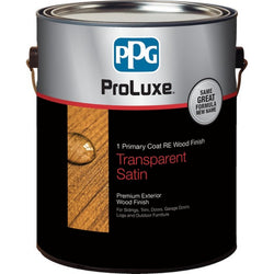 ProLuxe SIK41085 1gal Teak 1 Primary Coat RE Wood Finish Transparent Satin-1PK LANC-207320