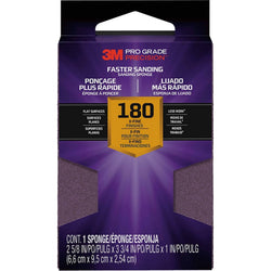 3M 24002TRIP-XF-B 2.625 x 3.75 x 1 Extra-Fine Pro Grade Precision Faster Sanding Block Sponge-1PK LANC-207905