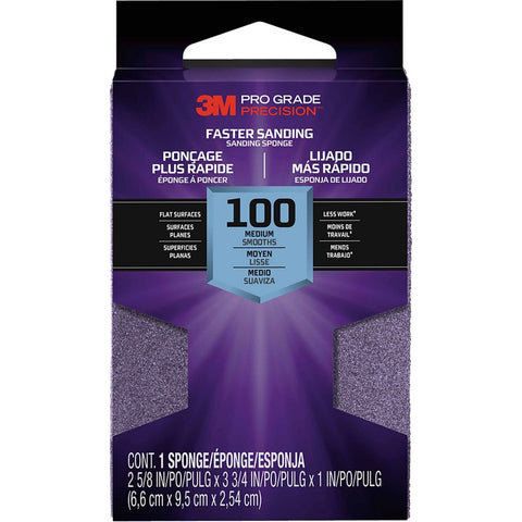 3M 24001TRIP-F-B 2 5/8 x 3.75 x 1 Fine Pro Grade Precision Faster Sanding Block Sponge-1PK LANC-207906