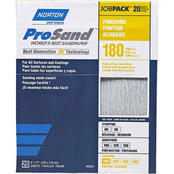 Norton 68168 9 x 11 180 ProSand Paper Sheets (20pk) LANC-208106