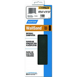Norton 01209 4-3/16 x 11 150D Wallsand Sheet (25pk) LANC-208258