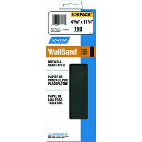 Norton 01209 4-3/16 x 11 150D Wallsand Sheet (25pk) LANC-208258