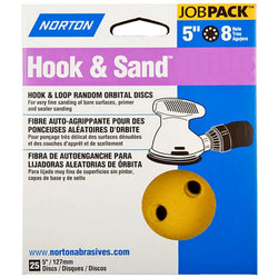 Norton 49220 5 8 Hole P150 Hook & Sand Paper H&L Vac Disc (25pk) LANC-208285