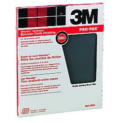 3M 99419NA 9 x 11 600A Pro-Pak Wetordry Sanding Sheets (25pk) LANC-208412