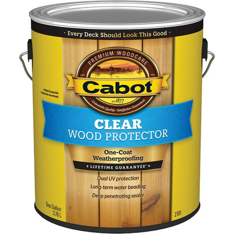 Cabot 2101 1gal Clear Wood Protector-1PK LANC-210211