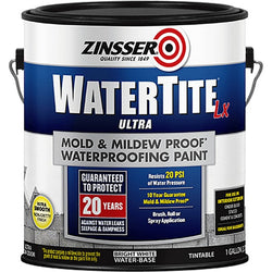 Zinsser 270267 1G Watertite-LX Latex Waterproofing Paint 100 VOC-1PK