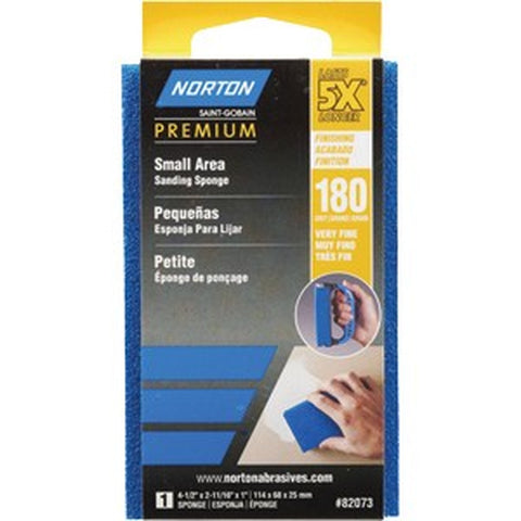 Norton 82073 180 ProSand Small Area Sanding Sponge-1PK LANC-210367