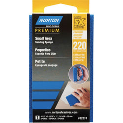 Norton 82074 220 ProSand Small Area Sanding Sponge-1PK LANC-210368
