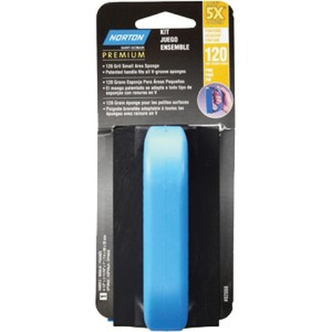 Norton 82088 120 ProSand Small Area Sanding Sponge w/ Handle (6pk) LANC-210369