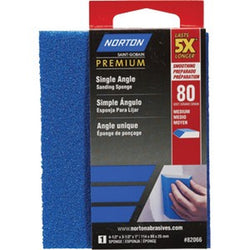 Norton 82066 80 ProSand Single Angle Sanding Sponge-1PK LANC-210376