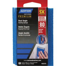 Norton 82075 80 ProSand Dual Angle Sanding Sponge-1PK LANC-210380