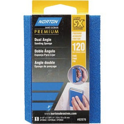 Norton 82076 120 ProSand Dual Angle Sanding Sponge-1PK LANC-210381