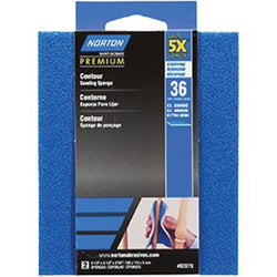 Norton 82079 36 ProSand Contour Sanding Sponge (2pk) LANC-210384
