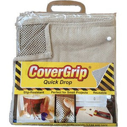CoverGrip 35408 3.5' x 4' 8oz Non-Slip Quick Drop Cloth-1PK LANC-211041