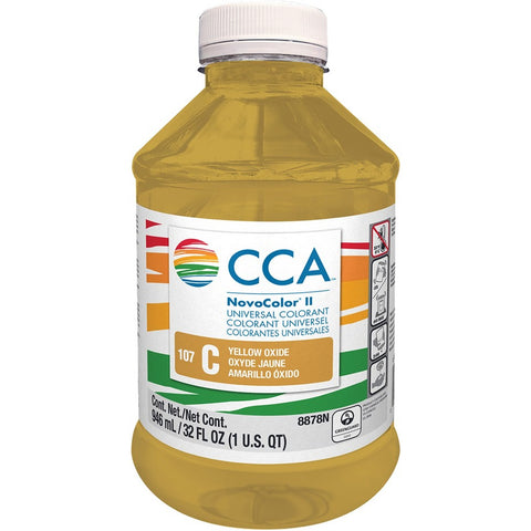 NovoColor 8878N qt Yellow Oxide C Low VOC Colorant-1PK LANC-211422