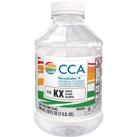 NovoColor 8800N qt White KX Low VOC Colorant-1PK LANC-211427