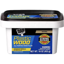 DAP 00529 16oz Natural Plastic Wood Latex All Purpose Wood Filler-1PK LANC-211442