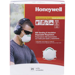 Honeywell RWS-54003 N95 Particulate Respirator 20Pk LANC-211651