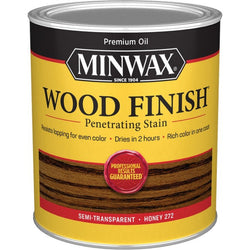 Minwax 70049 qt Honey 272 Semi-Transparent Stain-1PK LANC-211695