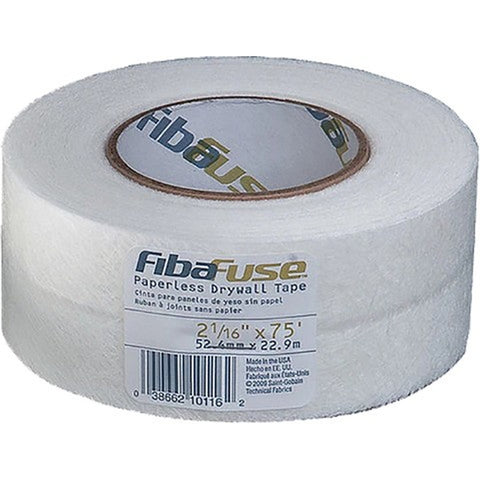 Fibatape FDW9102-U 2-1/16 x 75' Fibafuse Paperless Drywall Tape-1PK LANC-211757