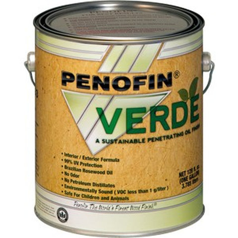 Penofin F0VNAGA 1gal Natural Verde Int/Ext Enviromentaly Friendly Wood Stain 0 VOC-1PK LANC-212002