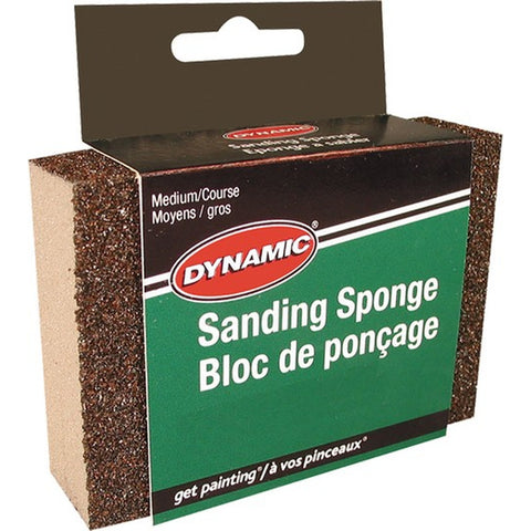 Dynamic AG582602 Medium/Coarse Sanding Sponge, Carded (12pk) LANC-214556