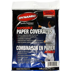 Dynamic 09906DYN XL Disposable Paper Coveralls w/Hood-1PK LANC-214577
