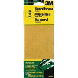 3M 9015NA-CC 3-2/3 x 9 Fine General Purpose Sanding Sheets (6pk) LANC-21645
