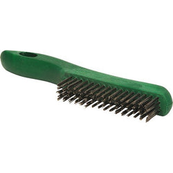 Dynamic HD002030 8 4 x 16 Row Plastic Shoe Handle Wire Brush-1PK LANC-216887