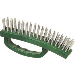 Dynamic HD002054 6.5 (165mm) Knuckle Saver Stainless Steel Wire Brush-1PK LANC-216890