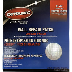 Dynamic LF055001 6 x 6 (150mm x 150mm) Drywall Repair Patch-1PK LANC-217838