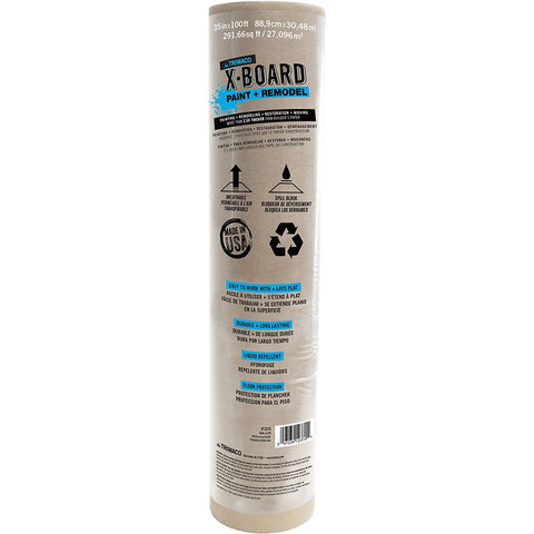 Trimaco 12370 35 x 100' Roll 22mil X-Board Heavy Duty Surface Protector Reusable-1PK LANC-220321