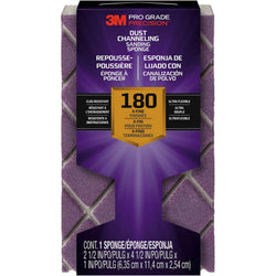 3M 2503TRI-180-CH 4.5 x 2.5 Fine (180 Grit) Pro Grade Precision Dust Channeling Block Sanding Sponge-1PK LANC-220974