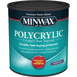 Minwax 63333 qt Satin Polycrylic-1PK LANC-220
